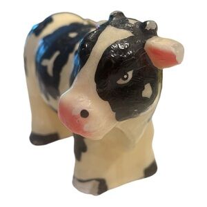 Vintage Cow Candle